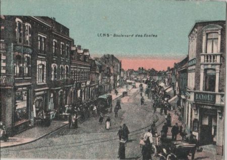 Lens - Belgien - Boulevard des Ecoles Lens - Belgien - Boulevard des Ecoles