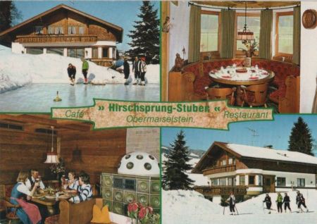 Obermaiselstein - Hirschsprung-Stuben - ca. 1980 Obermaiselstein - Hirschsprung-Stuben - ca. 1980