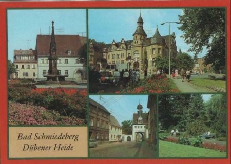 Bad Schmiedeberg - u.a. Markt - 1986 Bad Schmiedeberg - u.a. Markt - 1986