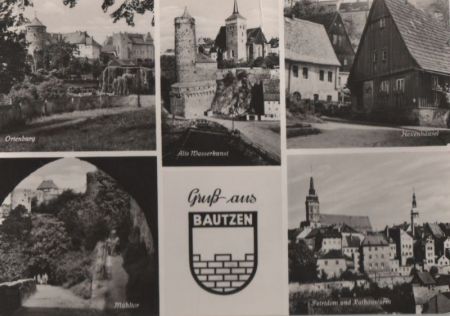Bautzen - u.a. Petridom und Rathausturm - 1967 Bautzen - u.a. Petridom und Rathausturm - 1967
