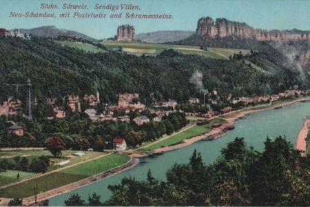 Bad Schandau - Sendigs Villen - ca. 1920 Bad Schandau - Sendigs Villen - ca. 1920