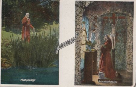 Koblenz-Arenberg - u.a. Fischpredigt - ca. 1935 Koblenz-Arenberg - u.a. Fischpredigt - ca. 1935