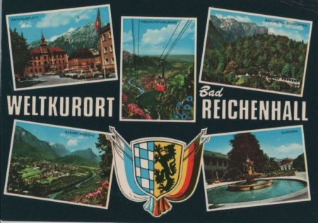 Bad Reichenhall - u.a. Berghotel Schroffen - 1989 Bad Reichenhall - u.a. Berghotel Schroffen - 1989