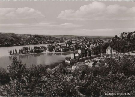 Passau - Dreiflüssestadt - ca. 1965 Passau - Dreiflüssestadt - ca. 1965