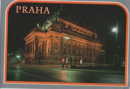 Tschechien - Prag - Praha - Narodni divadlo - ca. 1985 Tschechien - Prag - Praha - Narodni divadlo - ca. 1985