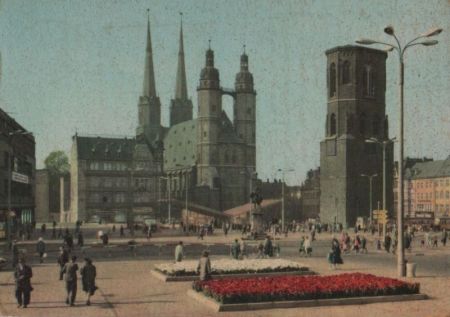 Halle - Markt - 1967 Halle - Markt - 1967
