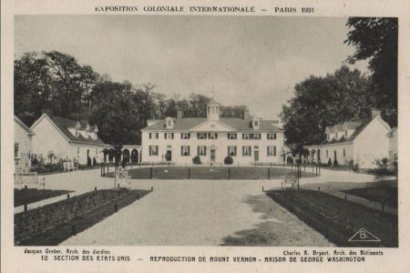 Frankreich - Paris - Exposition Coloniale, Section des Etats Unis - 1931 Frankreich - Paris - Exposition Coloniale, Section des Etats Unis - 1931