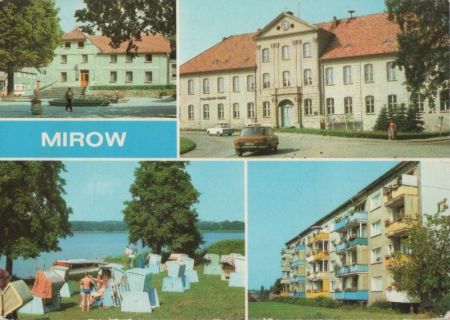 Mirow - u.a. Markt - 1984 Mirow - u.a. Markt - 1984