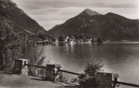 Walchensee - mit Jochberg - ca. 1960 Walchensee - mit Jochberg - ca. 1960