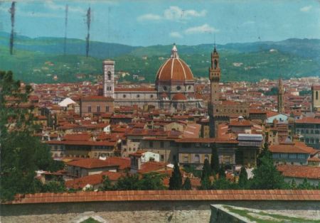 Italien - Florenz - Firenze - Panorama dal Forte Belvedere - 1981 Italien - Florenz - Firenze - Panorama dal Forte Belvedere - 1981
