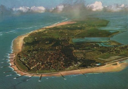 Norderney - Insel-Luftbild - 1988 Norderney - Insel-Luftbild - 1988