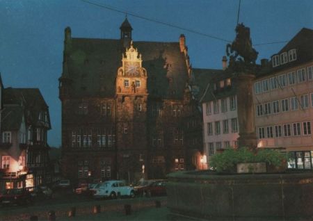 Marburg - Der Marktplatz - ca. 1985 Marburg - Der Marktplatz - ca. 1985
