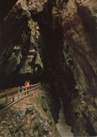 Schweiz - Bad Ragaz - Taminaschlucht - ca. 1980 Schweiz - Bad Ragaz - Taminaschlucht - ca. 1980