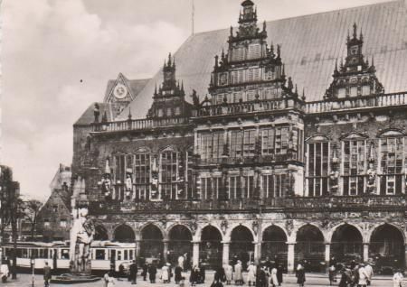 Bremen - Rathaus - ca. 1960 Bremen - Rathaus - ca. 1960