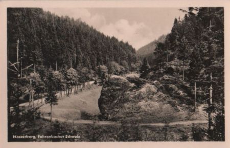 Masserberg - Fahrenbacher Schweiz - 1967 Masserberg - Fahrenbacher Schweiz - 1967