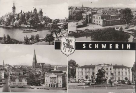 Schwerin - u.a. Schloß - 1978 Schwerin - u.a. Schloß - 1978