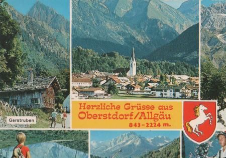 Oberstdorf u.a. Almabtrieb - ca. 1975 Oberstdorf u.a. Almabtrieb - ca. 1975