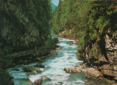 Breitachklamm - Wasserlauf Breitachklamm - Wasserlauf