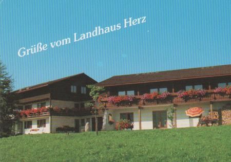 Oberstaufen - Grüße vom Landhaus Herz - ca. 1985 Oberstaufen - Grüße vom Landhaus Herz - ca. 1985