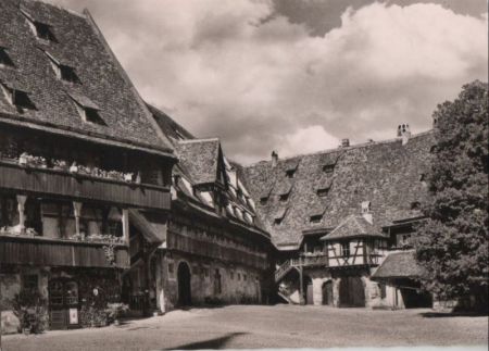 Bamberg - Alte Hofhaltung - ca. 1955 Bamberg - Alte Hofhaltung - ca. 1955