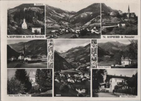 Italien - San Leonardo - St. Leonhard - in Passeier - ca. 1960 Italien - San Leonardo - St. Leonhard - in Passeier - ca. 1960