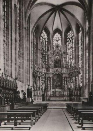 Erfurt - Hohes Chor im Marien-Dom - 1979 Erfurt - Hohes Chor im Marien-Dom - 1979
