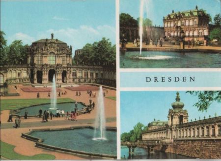 Dresden - u.a. Zwinger, Kronentor - 1978 Dresden - u.a. Zwinger, Kronentor - 1978