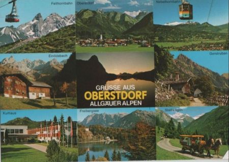 Oberstdorf - u.a. Kurhaus - 1990 Oberstdorf - u.a. Kurhaus - 1990