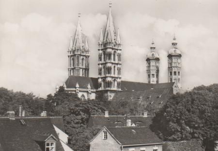 Naumburg - Blick zum Dom - 1972 Naumburg - Blick zum Dom - 1972