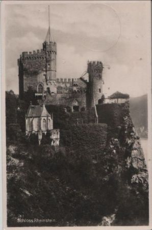 Trechtingshausen, Burg Rheinstein - 1938 Trechtingshausen, Burg Rheinstein - 1938