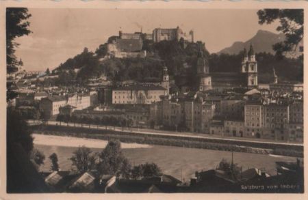 Österreich - Salzburg - vom Imberg - 1951 Österreich - Salzburg - vom Imberg - 1951