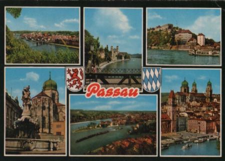 Passau - mit 6 Bildern - ca. 1965 Passau - mit 6 Bildern - ca. 1965