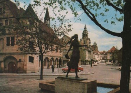 Heilbronn - Kirchbrunnenstraße - ca. 1985 Heilbronn - Kirchbrunnenstraße - ca. 1985