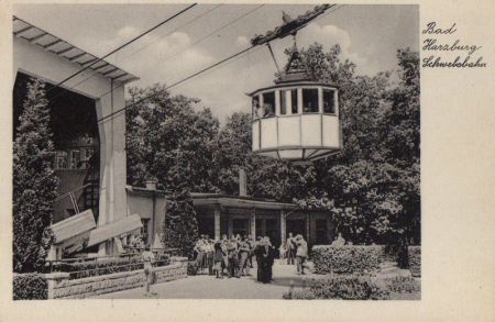 Bad Harzburg - Schwebebahn - ca. 1955 Bad Harzburg - Schwebebahn - ca. 1955