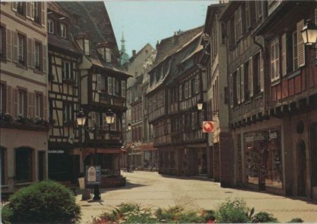 Frankreich - Colmar - Bäckergasse - ca. 1980 Frankreich - Colmar - Bäckergasse - ca. 1980