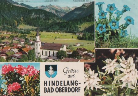 Bad Hindelang - Bad Oberdorf - 1967 Bad Hindelang - Bad Oberdorf - 1967