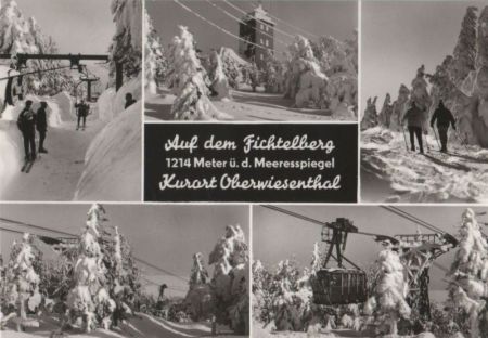 Oberwiesenthal - Auf dem Fichtelberg - 1980 Oberwiesenthal - Auf dem Fichtelberg - 1980