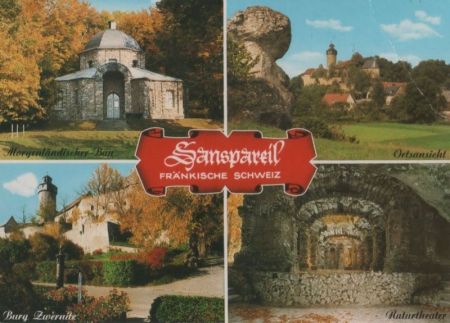 Wonsees-Sanspareil - mit 4 Bildern - ca. 1985 Wonsees-Sanspareil - mit 4 Bildern - ca. 1985
