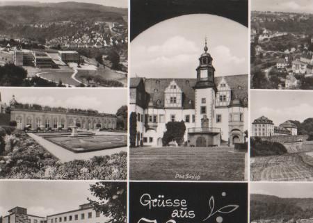 Weilburg u.a. Schloss-Terrassen-Cafe - ca. 1965 Weilburg u.a. Schloss-Terrassen-Cafe - ca. 1965