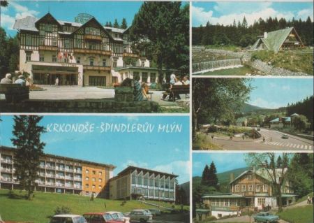 Tschechien - Spindlerov Mlyn - mit 5 Bildern - 1979 Tschechien - Spindlerov Mlyn - mit 5 Bildern - 1979