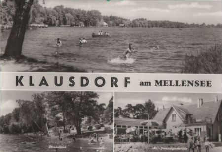 Klausdorf - mit 3 Bildern - 1875 Klausdorf - mit 3 Bildern - 1875