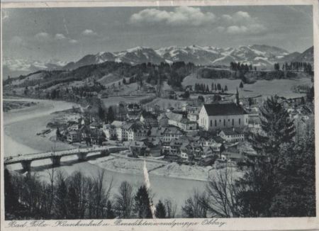 Bad Tölz - Krankenheil und Benediktenwandgruppe - 1937 Bad Tölz - Krankenheil und Benediktenwandgruppe - 1937