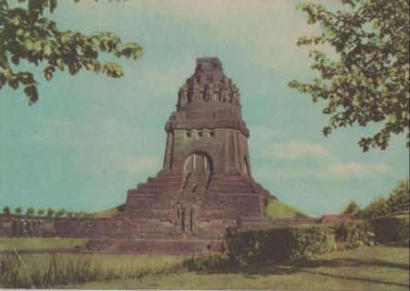 Leipzig - Völkerschlachtdenkmal - 1967 Leipzig - Völkerschlachtdenkmal - 1967