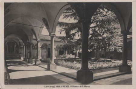 Italien - Florenz - Firenze - Il Chiostro di S. Marco - 1953 Italien - Florenz - Firenze - Il Chiostro di S. Marco - 1953