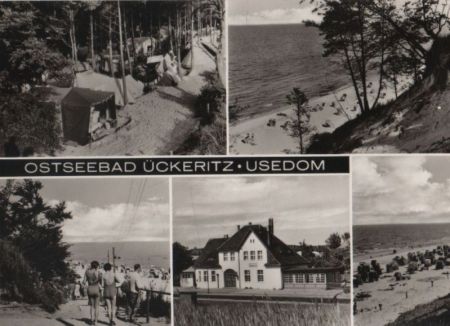 Ückeritz - 5 Teilbilder - 1972 Ückeritz - 5 Teilbilder - 1972