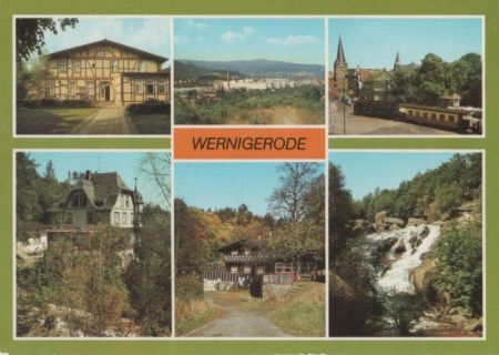 Wernigerode - u.a. Harzquerbahn - 1987 Wernigerode - u.a. Harzquerbahn - 1987