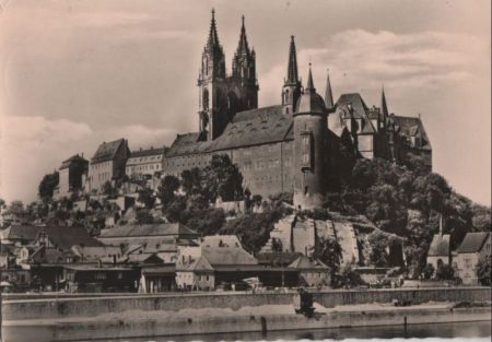 Meißen - Albrechtsburg und Dom - 1961 Meißen - Albrechtsburg und Dom - 1961