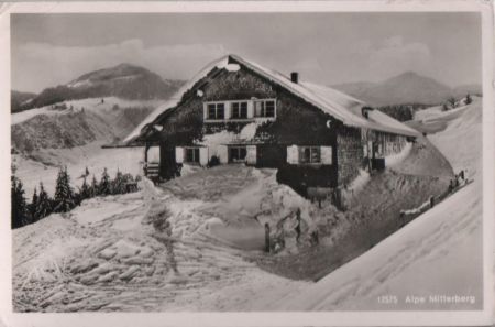 Altusried Mittelberg - Alpe im Gunzesriedertal - 1957 Altusried Mittelberg - Alpe im Gunzesriedertal - 1957