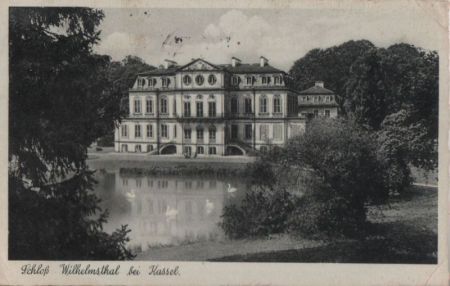 Kassel - Schloß Wilhelmsthal - 1938 Kassel - Schloß Wilhelmsthal - 1938