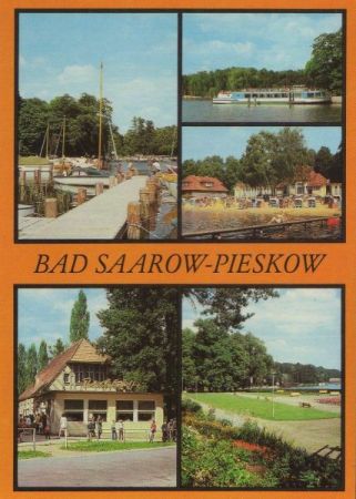 Bad Saarow - Pieskow, u.a. Erich-Weinert-Platz - 1981 Bad Saarow - Pieskow, u.a. Erich-Weinert-Platz - 1981